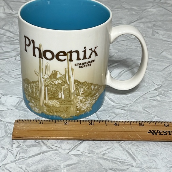 Starbucks Coffee global icon collector mug 2012 16 oz Phoenix mug - Picture 8 of 11
